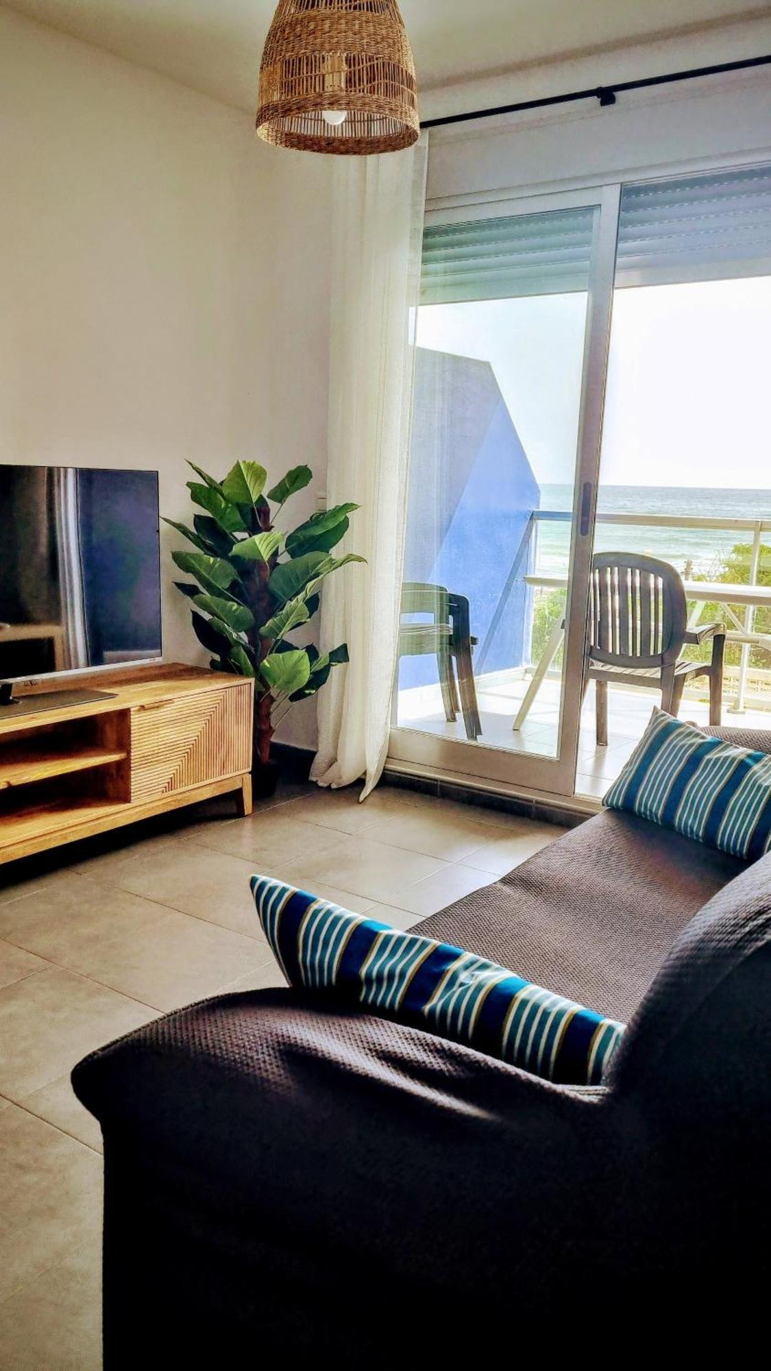 Apto con Vistas al Mar Playa de Piles Exterior foto